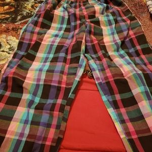 Ladies capri pajama pants